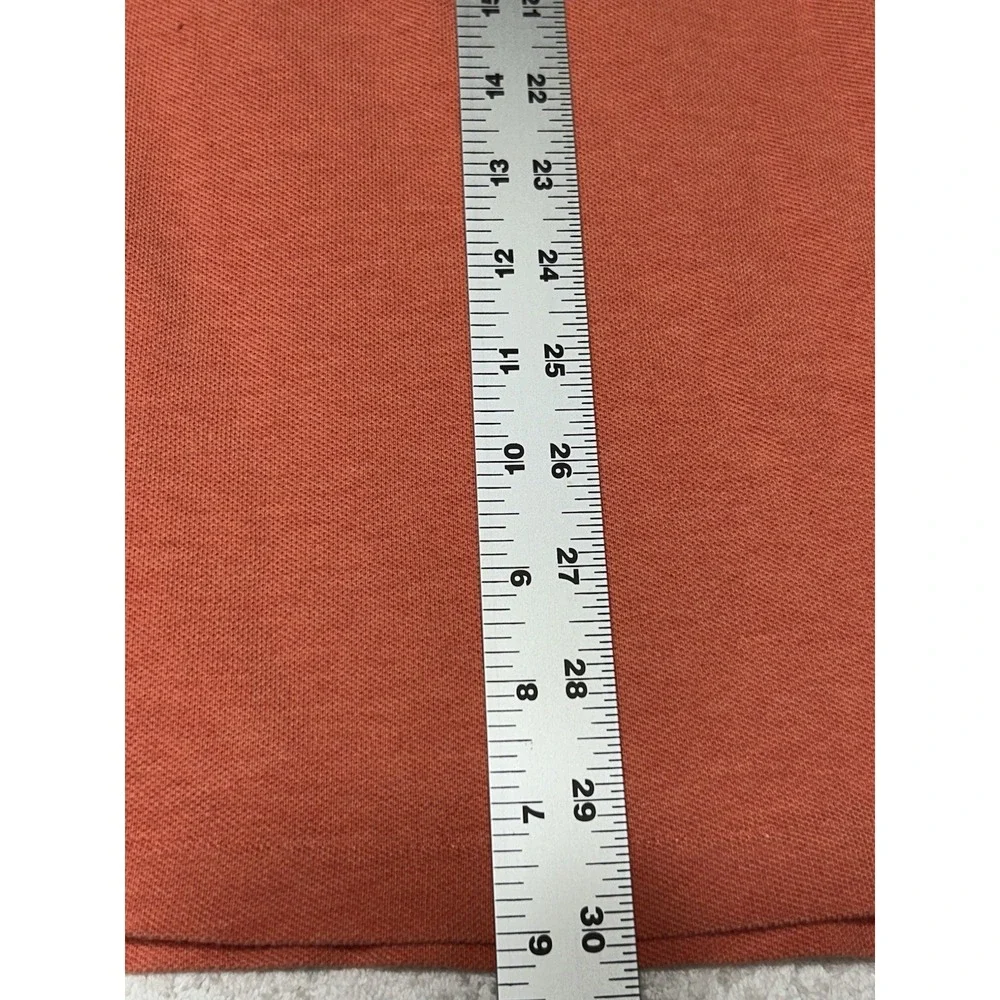 Polo Ralph Lauren Mens Classic Fit Mesh Pique Polo Shirt XL Orange Coral